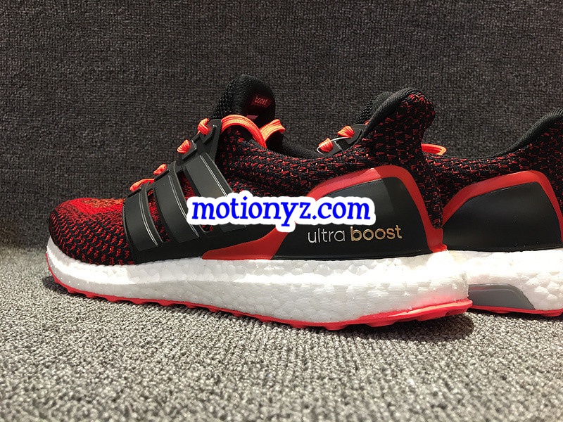 Real Boost Adidas Ultra Boost 2.0 Red Solar